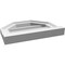 Ekena Millwork Octagonal Top Surface Mount PVC Gable Vent w/ 2"W x 2"P Brickmould Sill Frame, 16"W x 12"H GVPOT16X1203SN - alternate 5